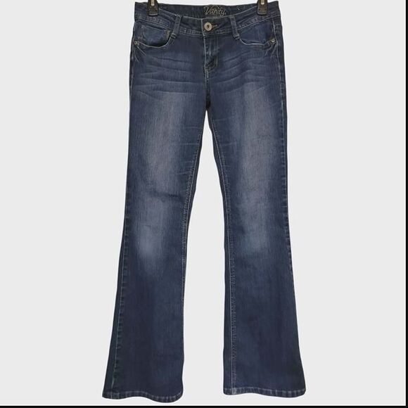 Vanity Denim - Vanity Flare Jeans Original Womens 29W Lower Rise Medium Wash